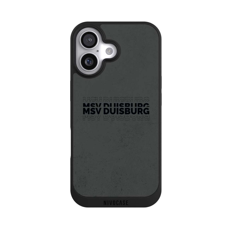 iPhone 17 NIVOpure MSV Duisburg Grau