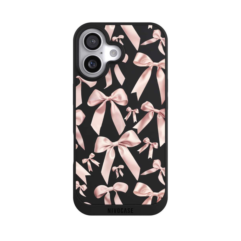 iPhone 17 NIVOpure Rose Satin Bows