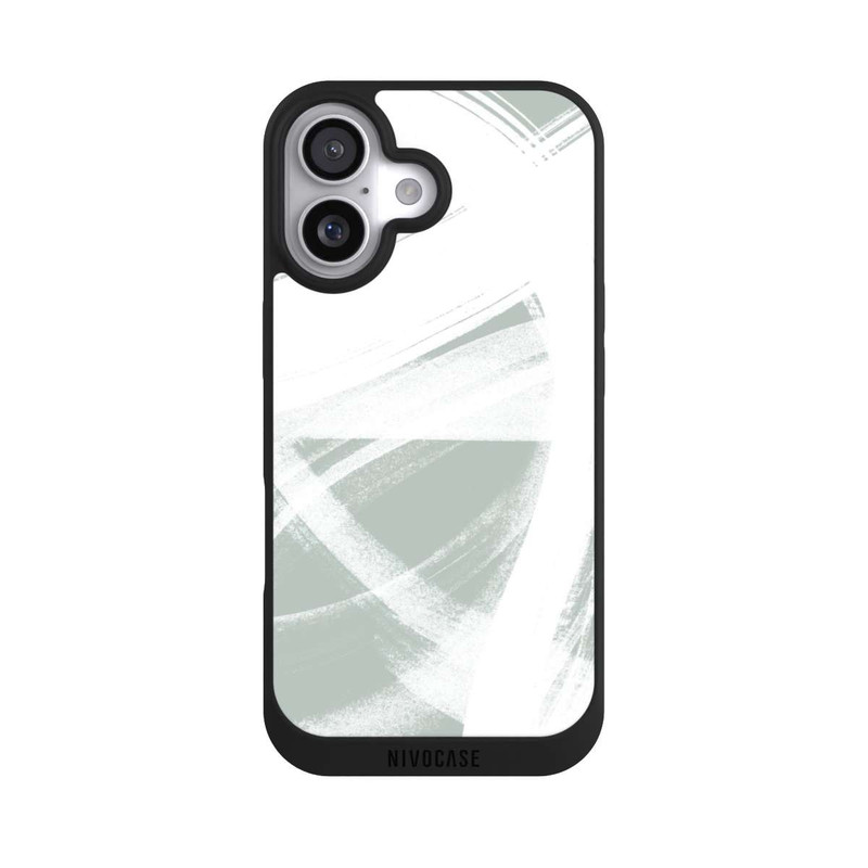 iPhone 17 NIVOpure Abstract Brush Strokes Blush