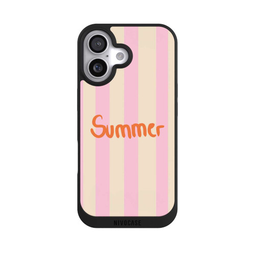  NIVOpure Summer Pink And Orange Stripes