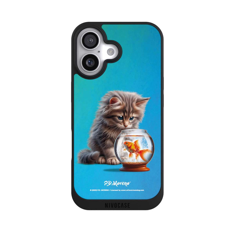 iPhone 17 NIVOpure Cat And Gold Fish