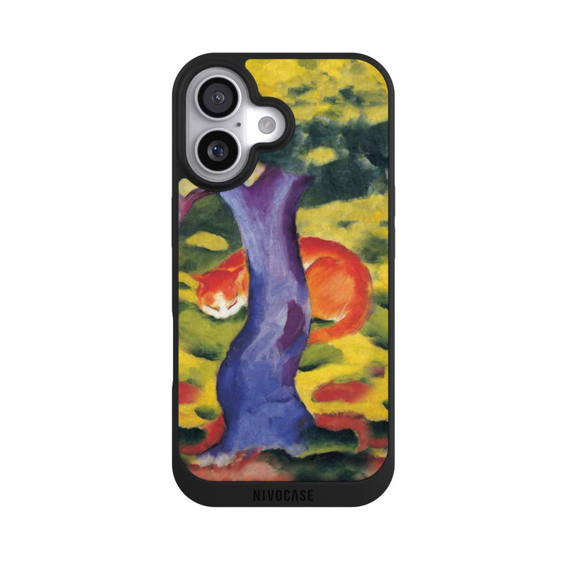 iPhone 17 NIVOpure Cat Behind Tree by Franz Marc
