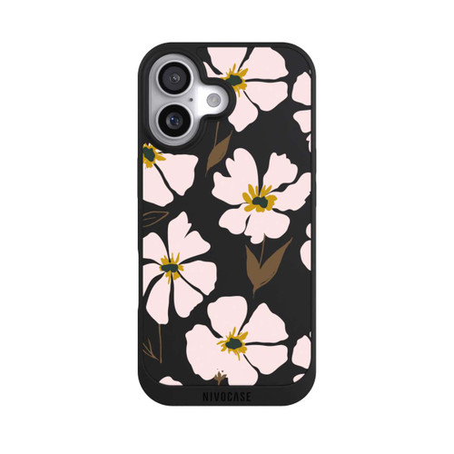 Apple iPhone 17 NIVOpure Simple Pastell Flowers Rose Transparent