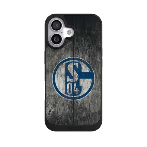 Apple iPhone 17 NIVOpure Schalke 04 Holz Look