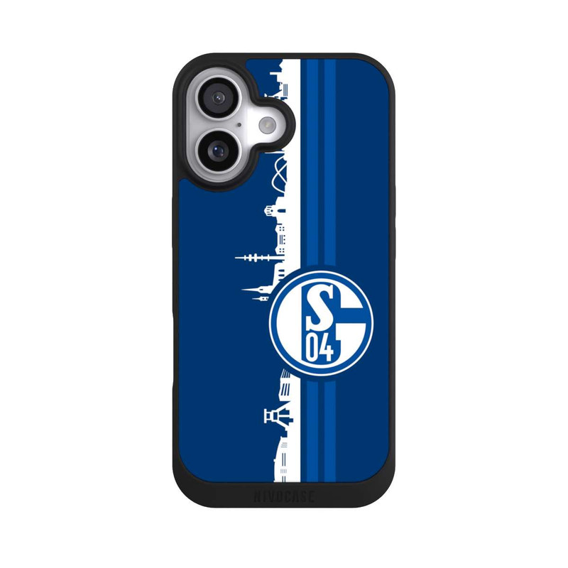 iPhone 17 NIVOpure Schalke 04 Skyline Blau
