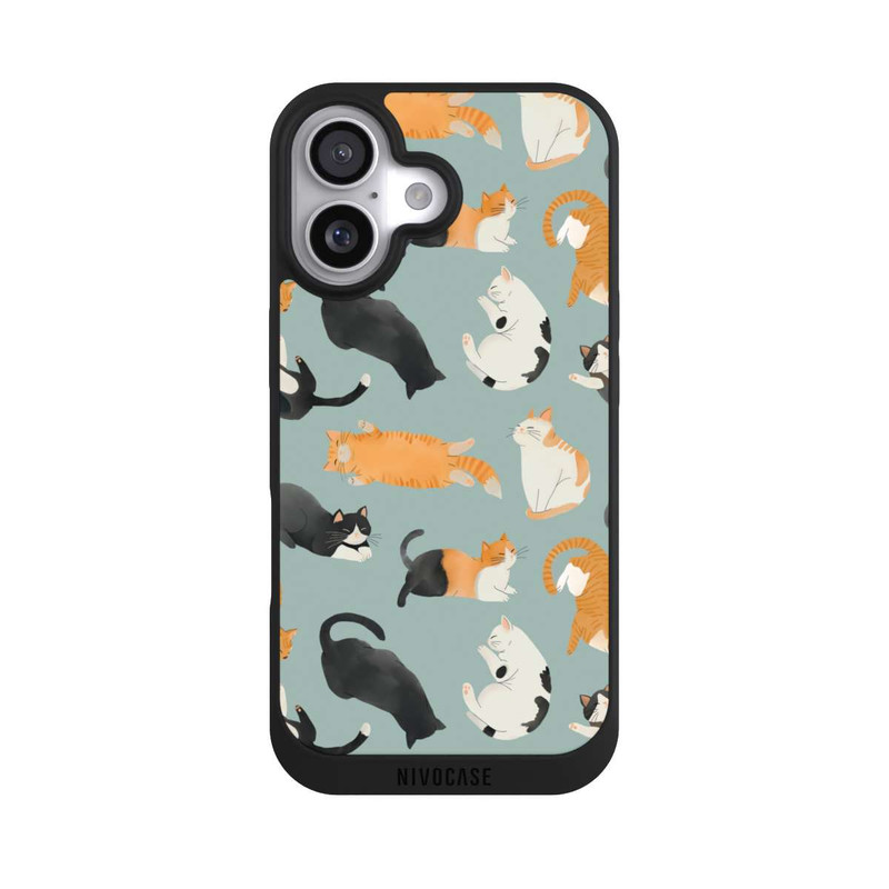 iPhone 17 NIVOpure Cats Pattern