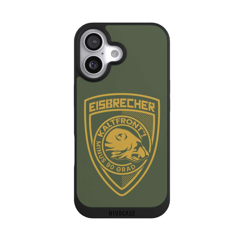 iPhone 17 NIVOpure Eisbär Patch Oliv