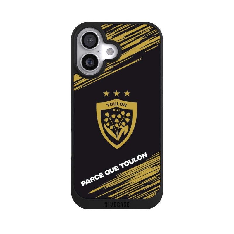 iPhone 17 NIVOpure RCT Logo Monochrome Doré