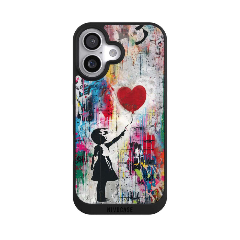 iPhone 17 NIVOpure Balloon Girl Colorful