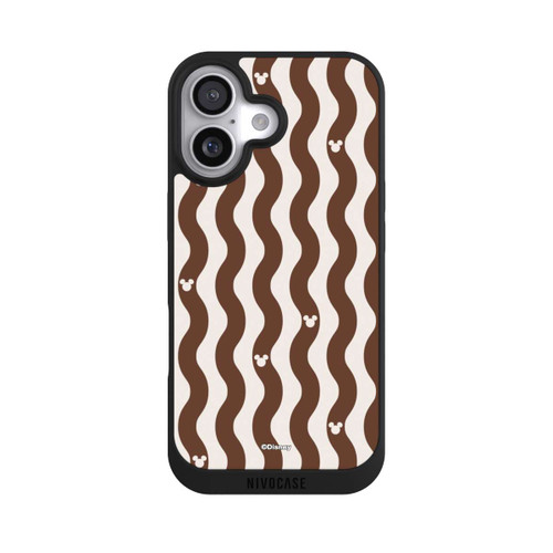  NIVOpure Mickey Mouse Brown Pattern Waves