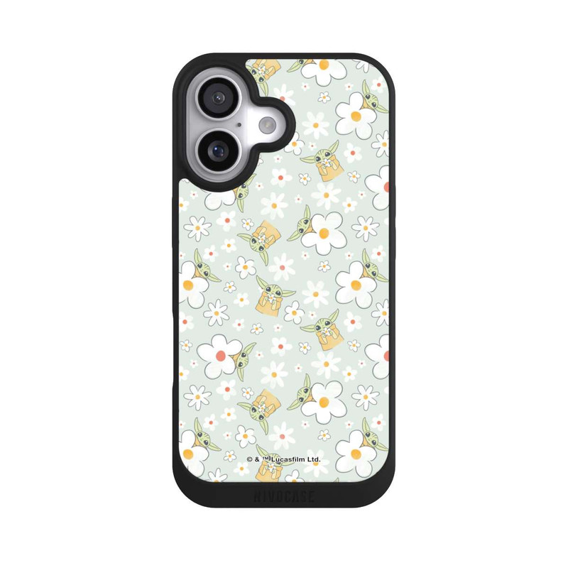 iPhone 17 NIVOpure Baby Yoda Blumen Muster
