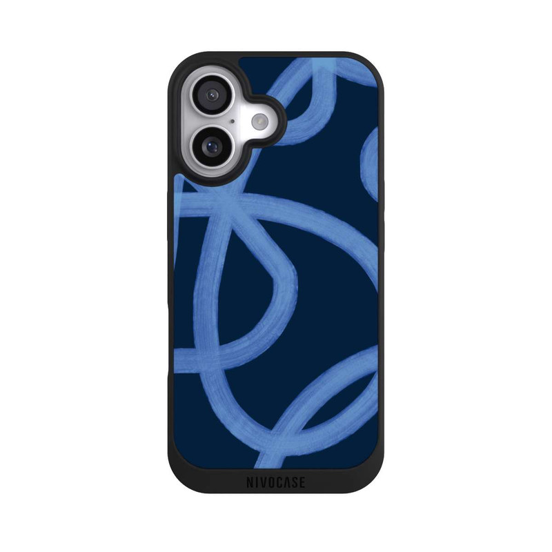 iPhone 17 NIVOpure Laced Up Tones of Blue
