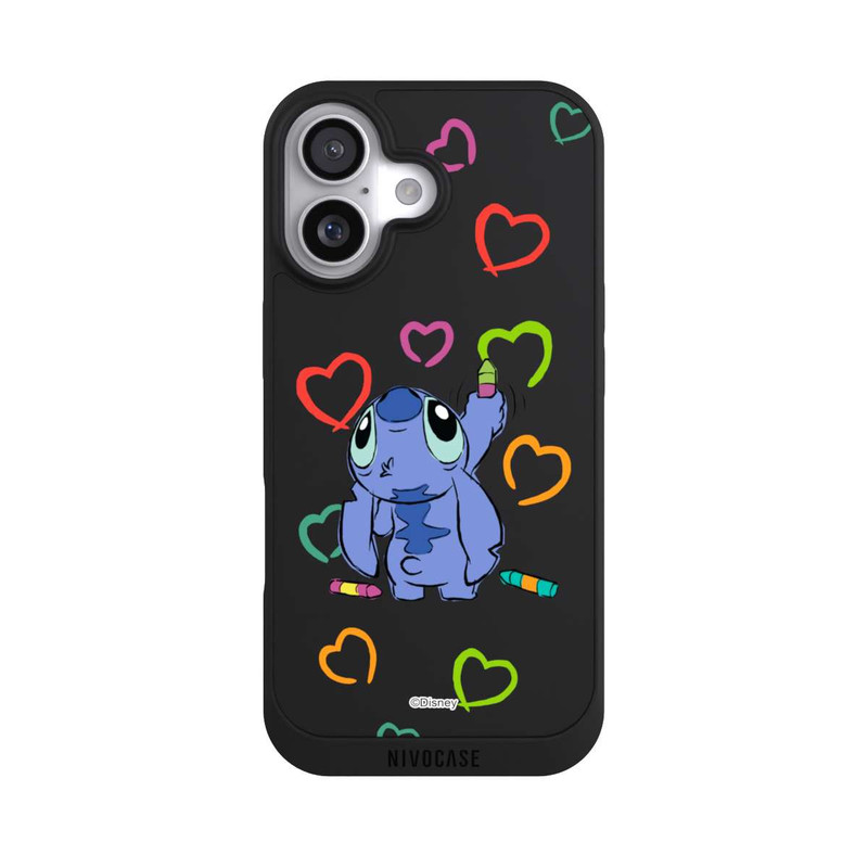 iPhone 17 NIVOpure Stitch Draws a Heart Transparent