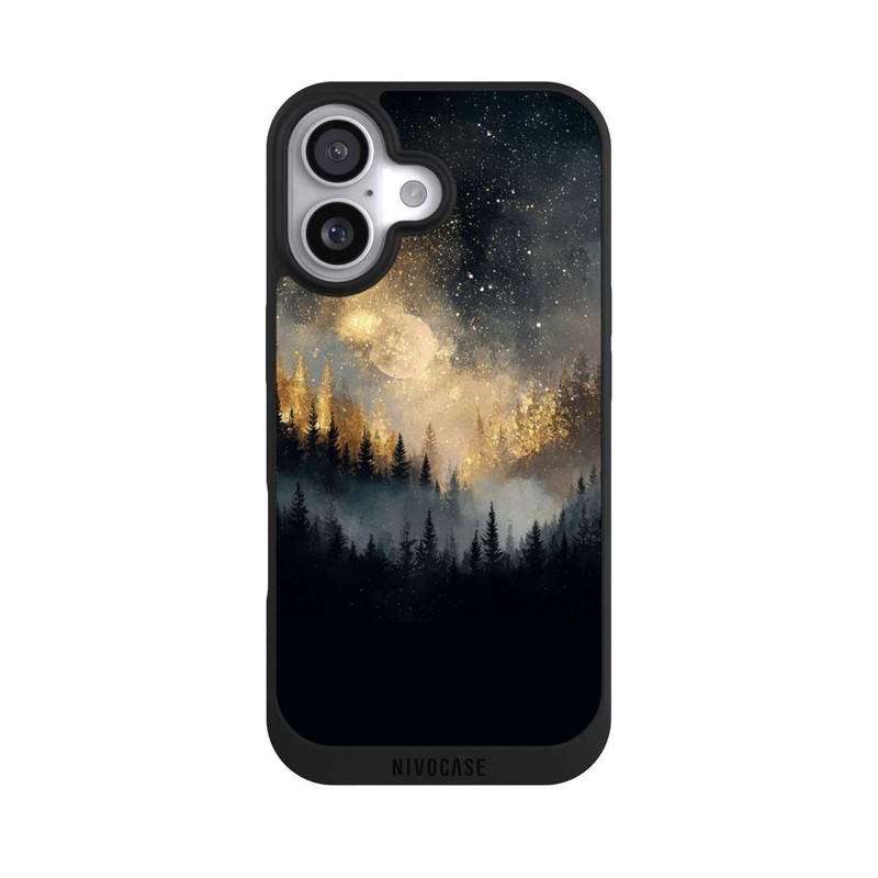 iPhone 17 NIVOpure nächtlicher Wald