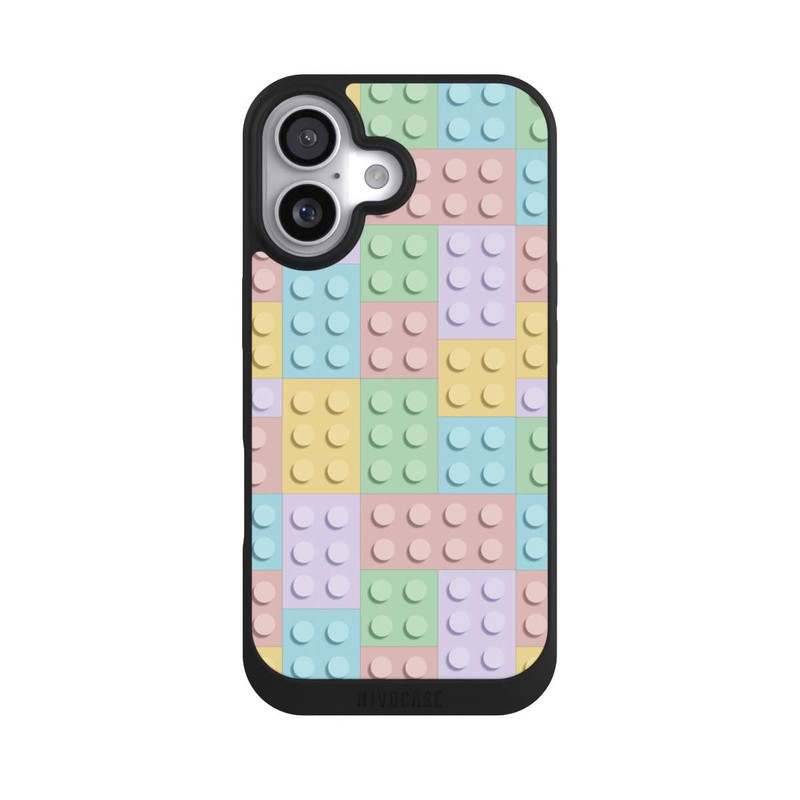 iPhone 17 NIVOpure Colorful Blocks Pattern