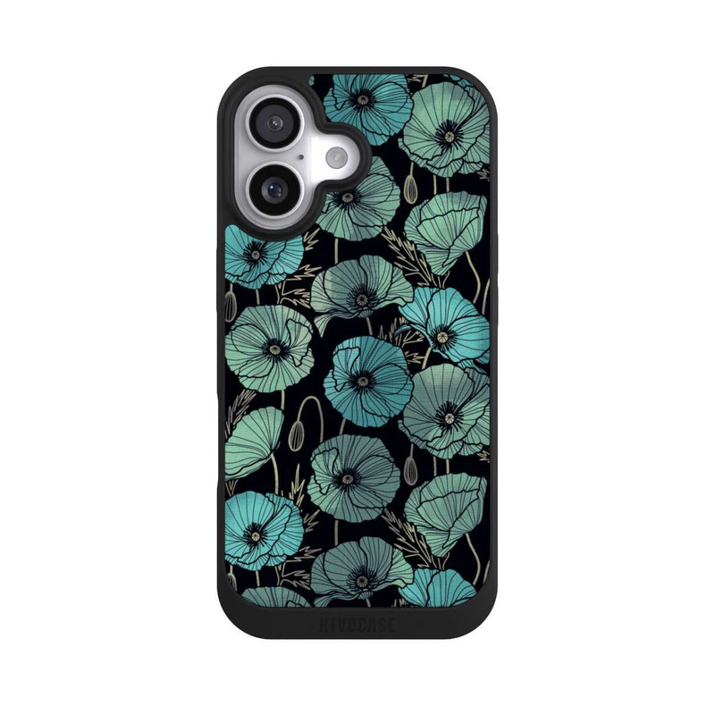 iPhone 17 NIVOpure Coquelicots d'Été Verts
