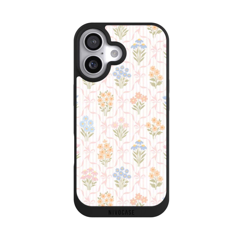 iPhone 17 NIVOpure Vintage Frühlingsblumenstrauß im Cottagecore Stil