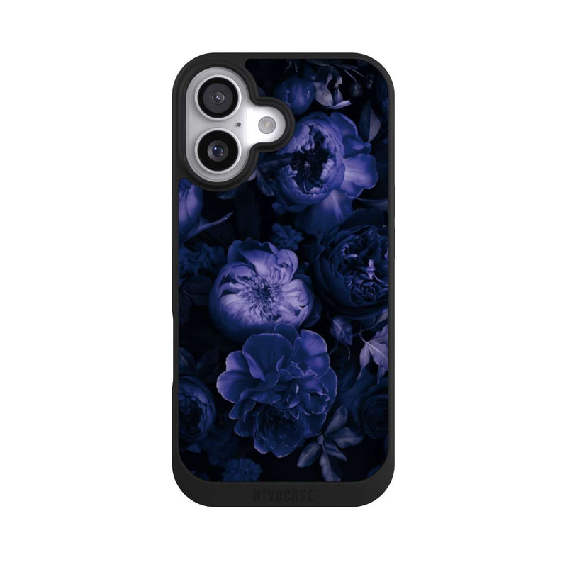 iPhone 17 NIVOpure Victorian Grandeur Large Flowers Purple Mit KI