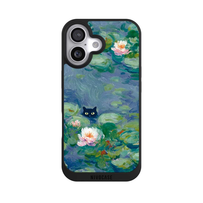 iPhone 17 NIVOpure Chat dans l'Étang Peinture