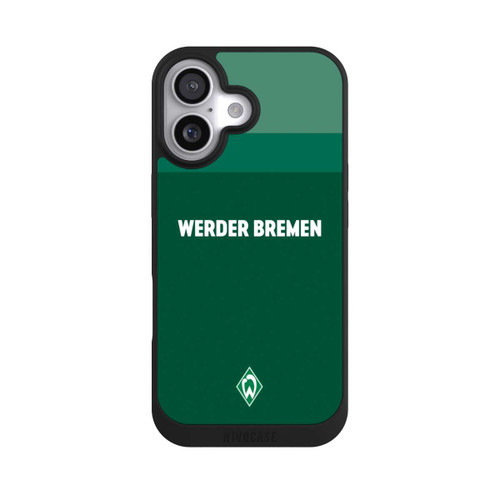 Apple iPhone 17 NIVOpure Werder Bremen Schriftzug Raute