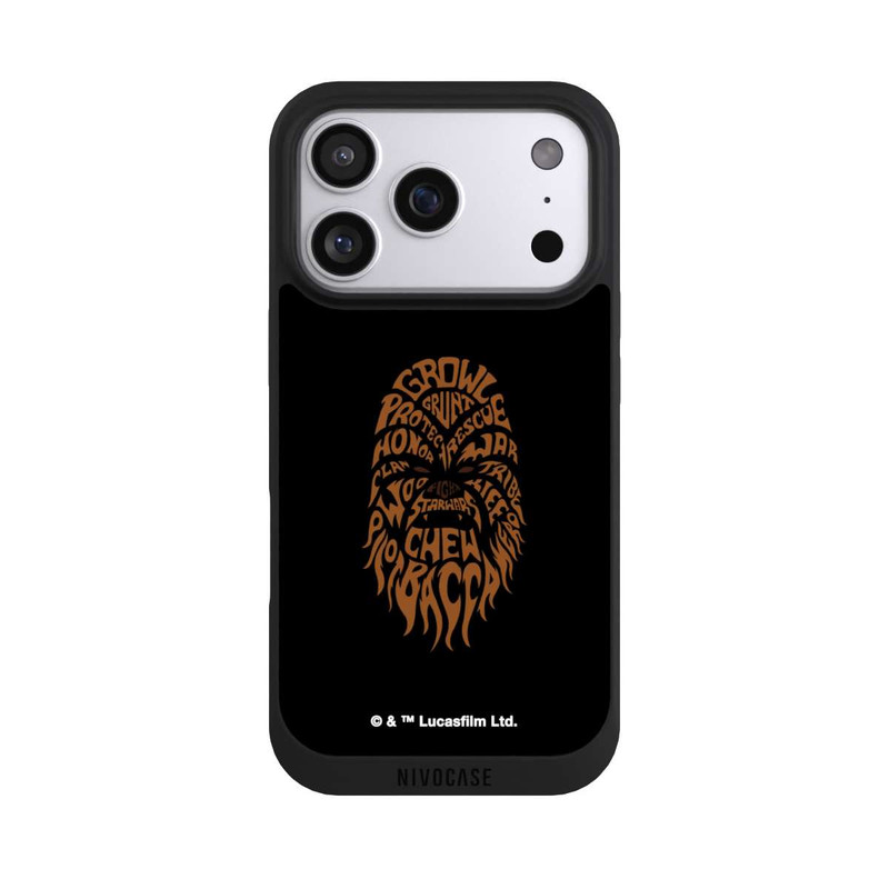 iPhone 17 Pro NIVOpure Chewbacca Typo Grafisch