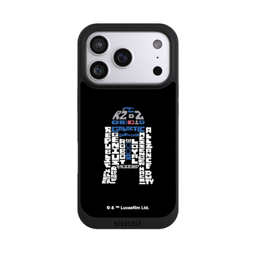 Apple iPhone 17 Pro NIVOpure R2-D2 Typo Grafisch