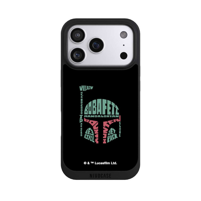 iPhone 17 Pro NIVOpure Boba Fett Typo Graphic