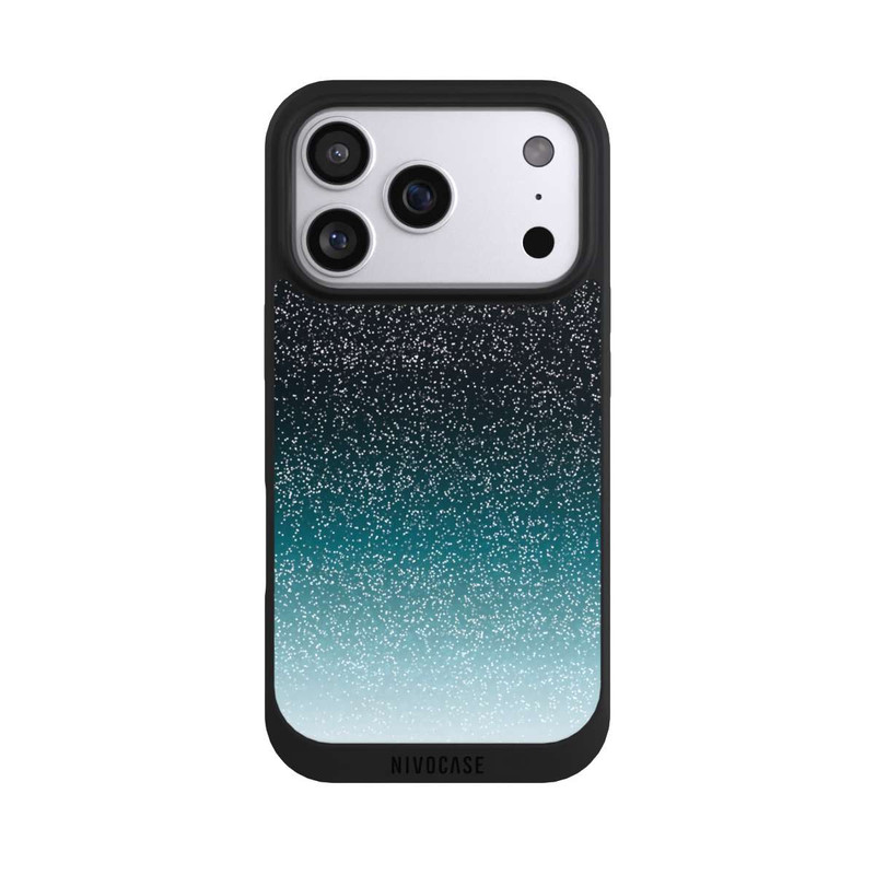 iPhone 17 Pro NIVOpure Paillettes Look Tombée du Jour