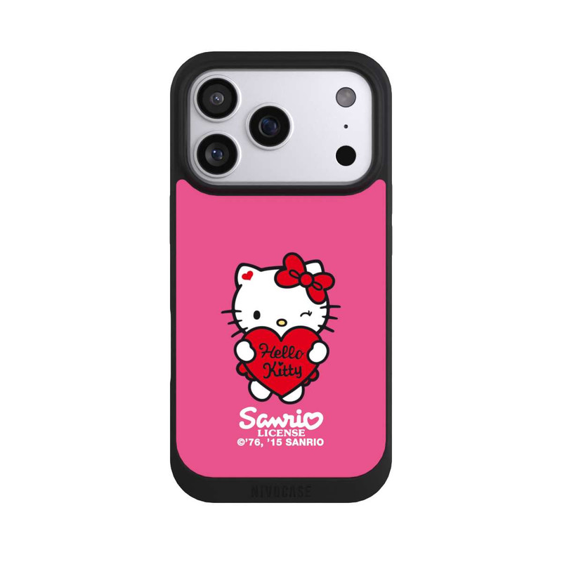 iPhone 17 Pro NIVOpure Hello Kitty - Coeur tendre