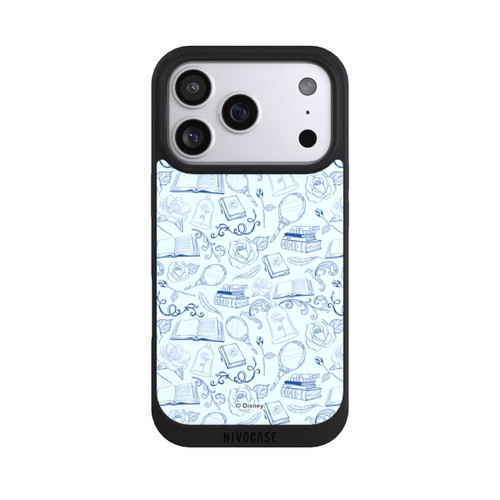 Apple iPhone 17 Pro NIVOpure La Belle et la Bête Motif Bleu