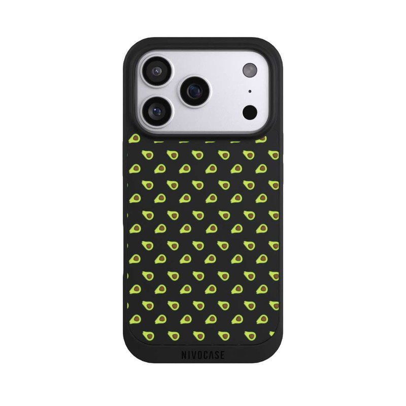iPhone 17 Pro NIVOpure Motif Avocat 1 sans Fond