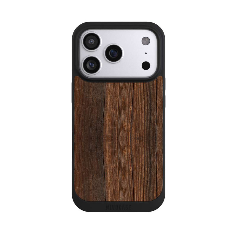 iPhone 17 Pro NIVOpure Nußbaum Holzlook