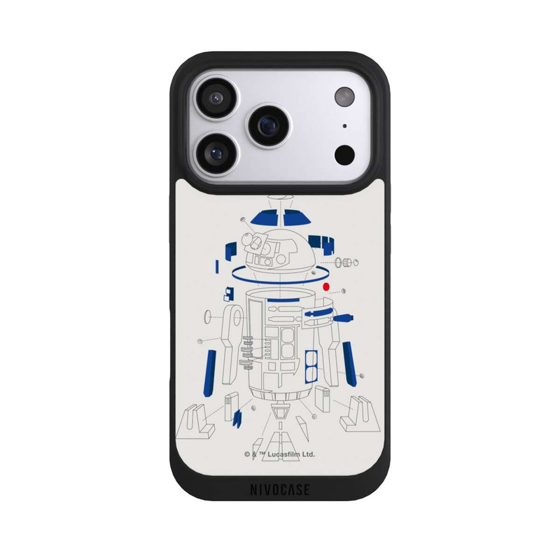 iPhone 17 Pro NIVOpure R2D2 Dessin éclaté - StarWars 8