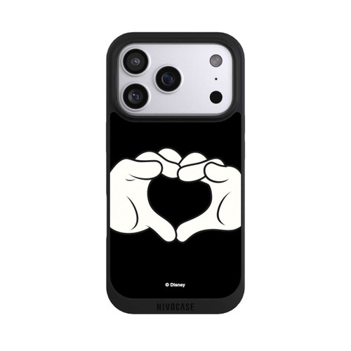 Apple iPhone 17 Pro NIVOpure Cœur Mains Mickey et Minnie