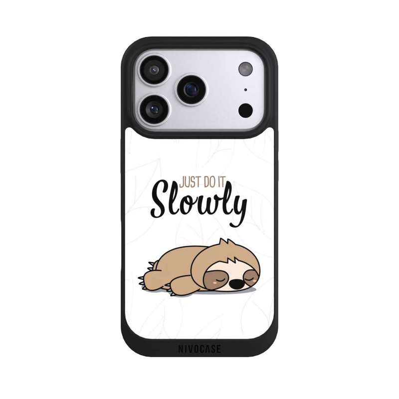 iPhone 17 Pro NIVOpure Just Do It Slowly Sloth