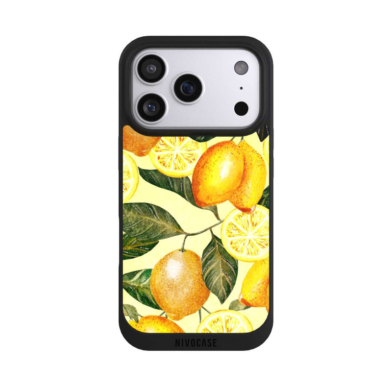iPhone 17 Pro NIVOpure Gelber Sommer mit Zitronen