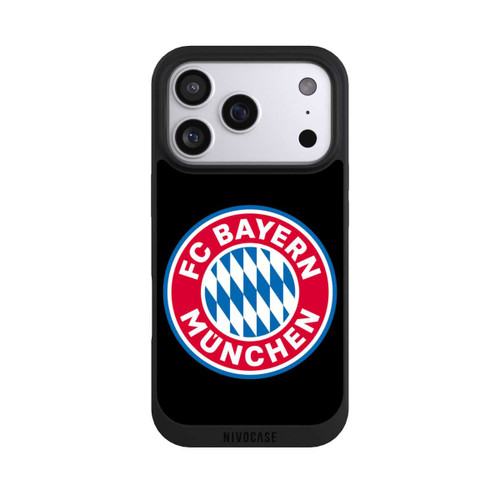 Apple iPhone 17 Pro NIVOpure FCB Logo auf Schwarz