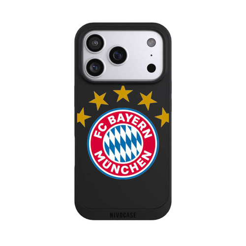 Apple iPhone 17 Pro NIVOpure FCB Logo mit Sterne - ohne Hintergrund