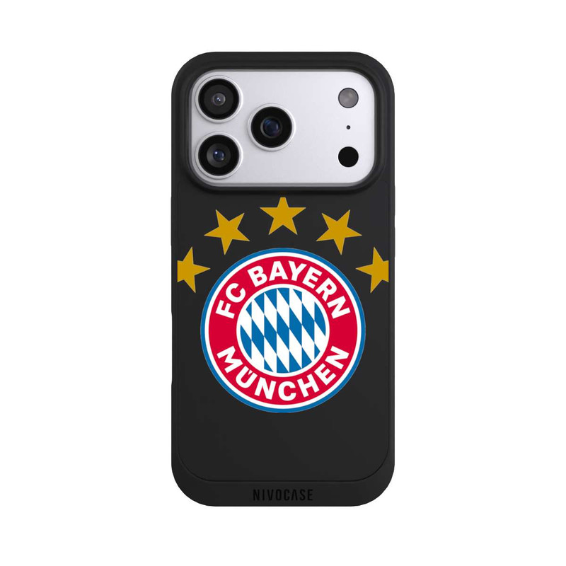 iPhone 17 Pro NIVOpure FCB Logo with stars - transparent