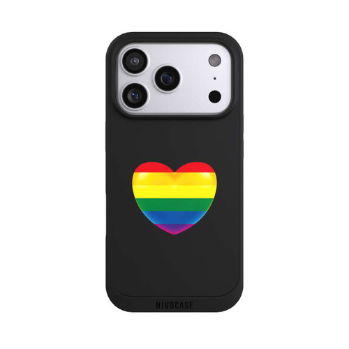 Apple iPhone 17 Pro NIVOpure Pride Heart ohne Hintergrund