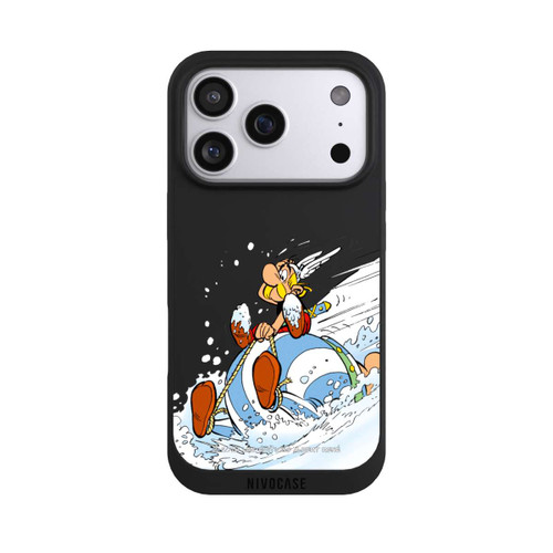 Apple iPhone 17 Pro NIVOpure Asterix &amp; Obelix Schlitten Transparent