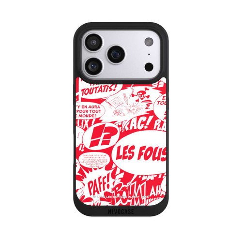 Apple iPhone 17 Pro NIVOpure Sprechblasen Asterix Rot