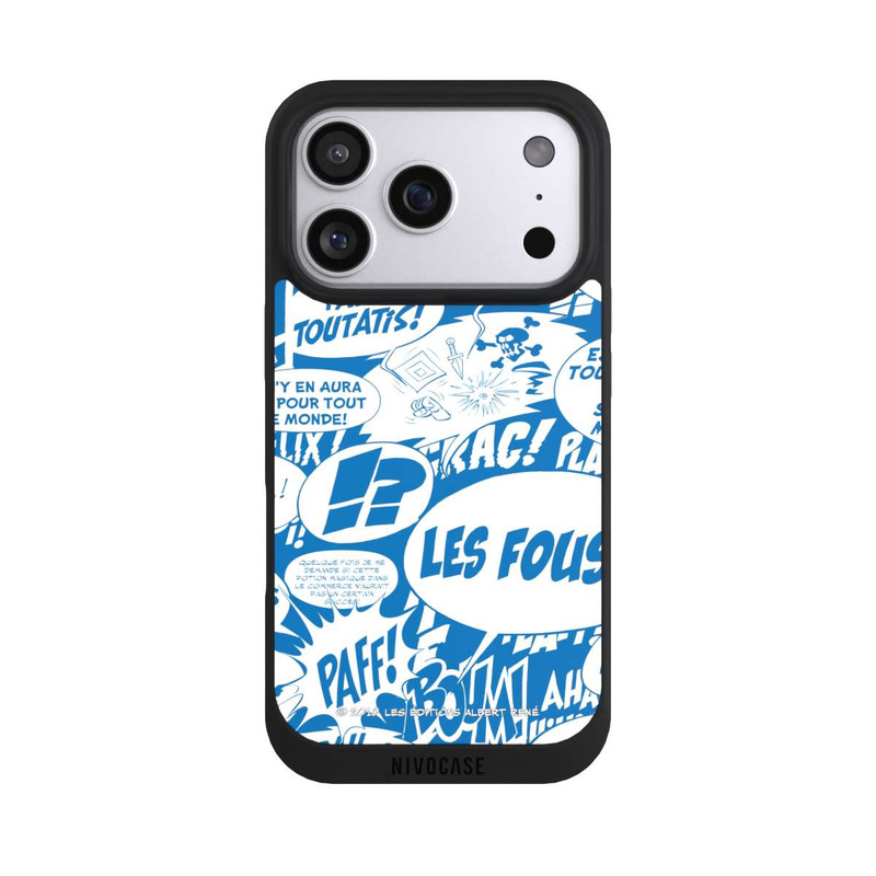 iPhone 17 Pro NIVOpure Sprechblasen Asterix Blau