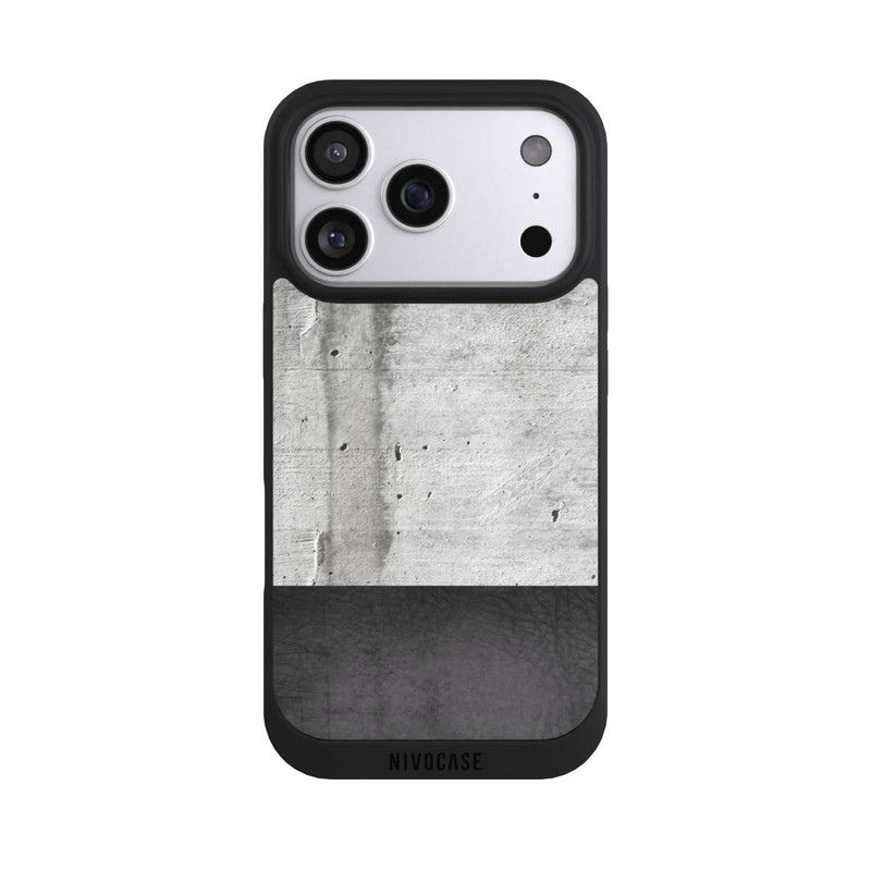 iPhone 17 Pro NIVOpure Cuir et béton