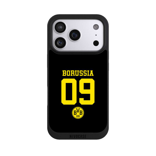 Apple iPhone 17 Pro NIVOpure Borussia 09 Schwarz - BVB