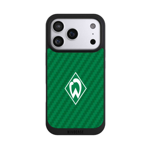 Apple iPhone 17 Pro NIVOpure Carbonlook - Werder Bremen
