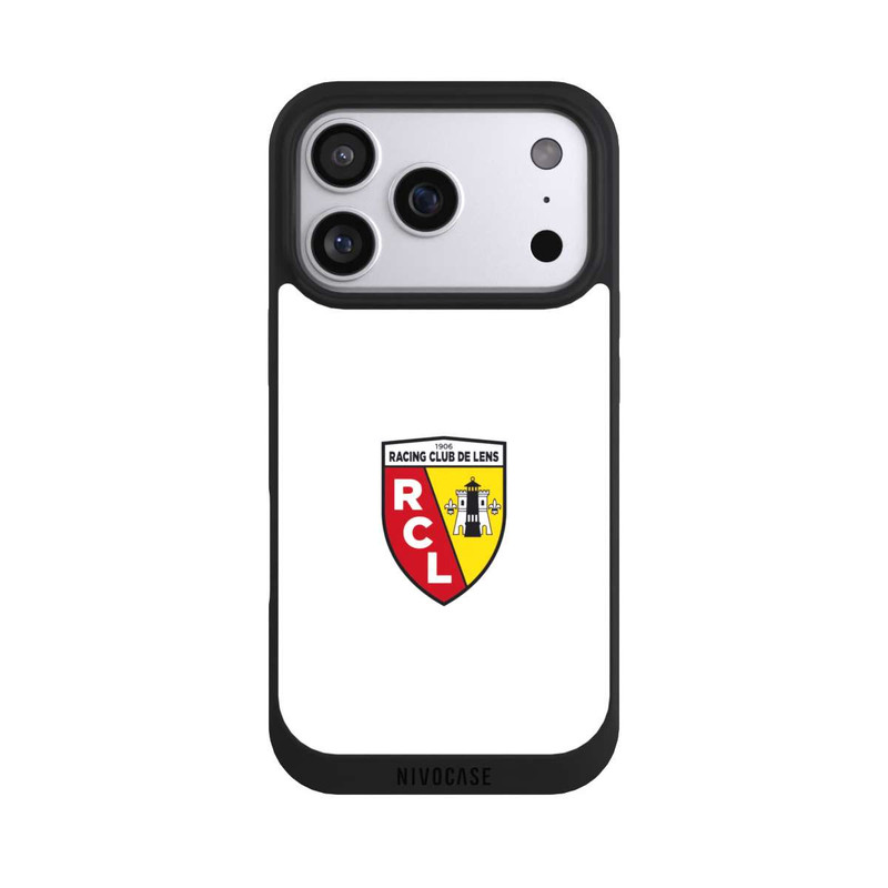 iPhone 17 Pro NIVOpure RC Lens Logo / Blanc