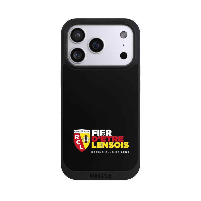 iPhone 17 Pro NIVOpure RC Lens Logo Schwarz Unten