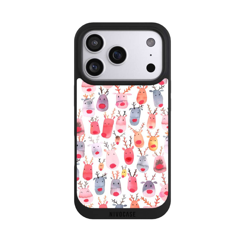 iPhone 17 Pro NIVOpure Cute Reindeer Watercolor