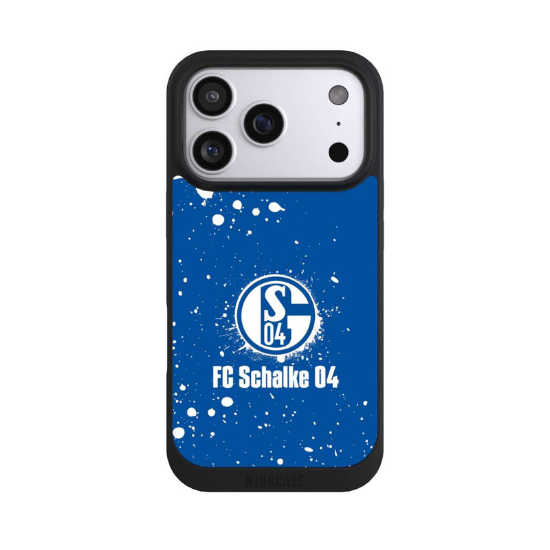 iPhone 17 Pro NIVOpure Schalke 04 - Spraylogo